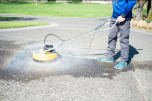 Power washing in oregon on driveway